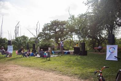 Inclusão em Cena - espetáculo A Arca de Noé Local: Parque Mascarenhas de Moraes 
