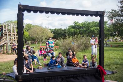 Inclusão em Cena - espetáculo A Arca de Noé Local: Parque Mascarenhas de Moraes 