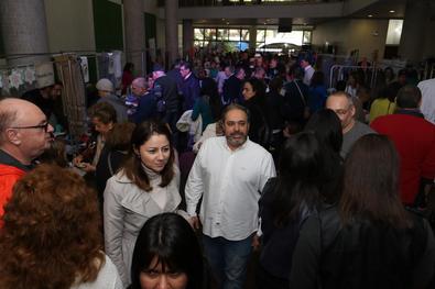 Vice-Prefeito Gustavo Paim participa do evento Festa na Rua na Sociedade Hebraica