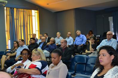 Posse do novo presidente da Comissão Municipal do Emprego-CME Bonifácio de Bróbio.