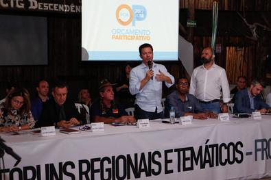 Fóruns Regionais e Temáticos do Orçamento Participativo