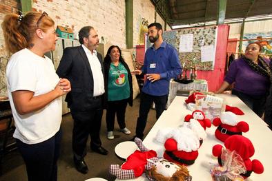 Vice-prefeito Gustavo Paim visita o CRIP Lomba do Pinheiro Local: CRIP Lomba do Pinheiro