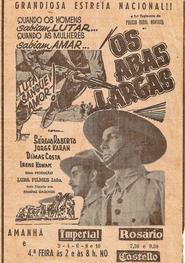 Cinemateca Capitólio Petrobras celebra o Dia Mundial da Preservação Audiovisual com a exibição gratuita do faroeste gaúcho Os Abas Largas, realizado em 1963 por Sanin Cherques 