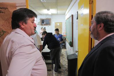Vice-prefeito Gustavo Paim visita o CRIP Eixo-Baltazar