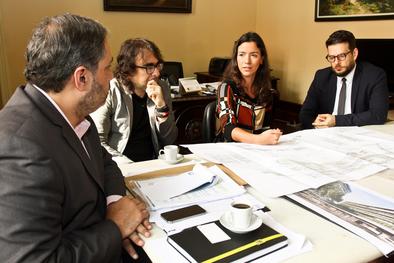 Reunião sobre empreendimento Maiojama Local: Gabinete do vice-prefeito