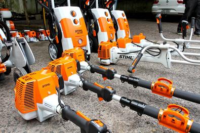 Entrega de máquinas doadas pela Stihl Ferramentas Local: Sede da SMSurb