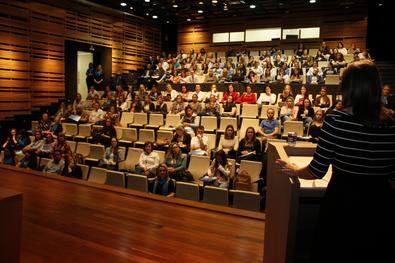 SMS, através da CGVS na I Jornada Municipal de Segurança do Paciente. Local: Teatro Moacyr Scliar. Prédio 2 da UFCSPA