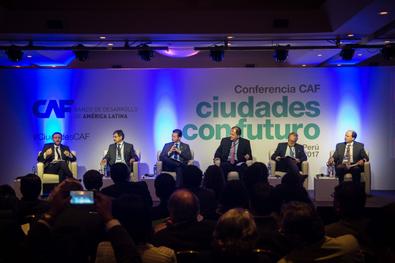 Prefeito de Porto Alegre, Nelson Marchezan Júnior, participa da Conferência Cidades com Futuro, promovida pelo Banco de Desenvolvimento da América Latina (CAF) 