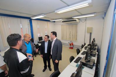 Prefeito Nelson Marchezan Júnior visita o Centro Cultural Multimeios da Restinga 