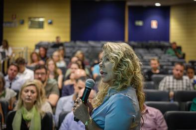 As secretárias municipais, da Fazenda (SMF) (E), Ana Pelini e de Transparência e Controladoria (SMTC), Mônica Leal.