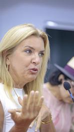 Fala da secretária municipal de Desenvolvimento Econômico, Turismo e Eventos (SMDETE), Rosani Alves Pereira.